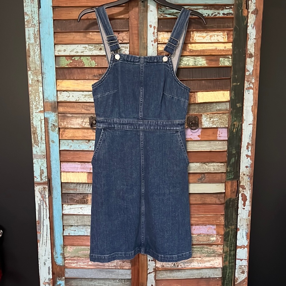 Madewell Denim Overall Dress